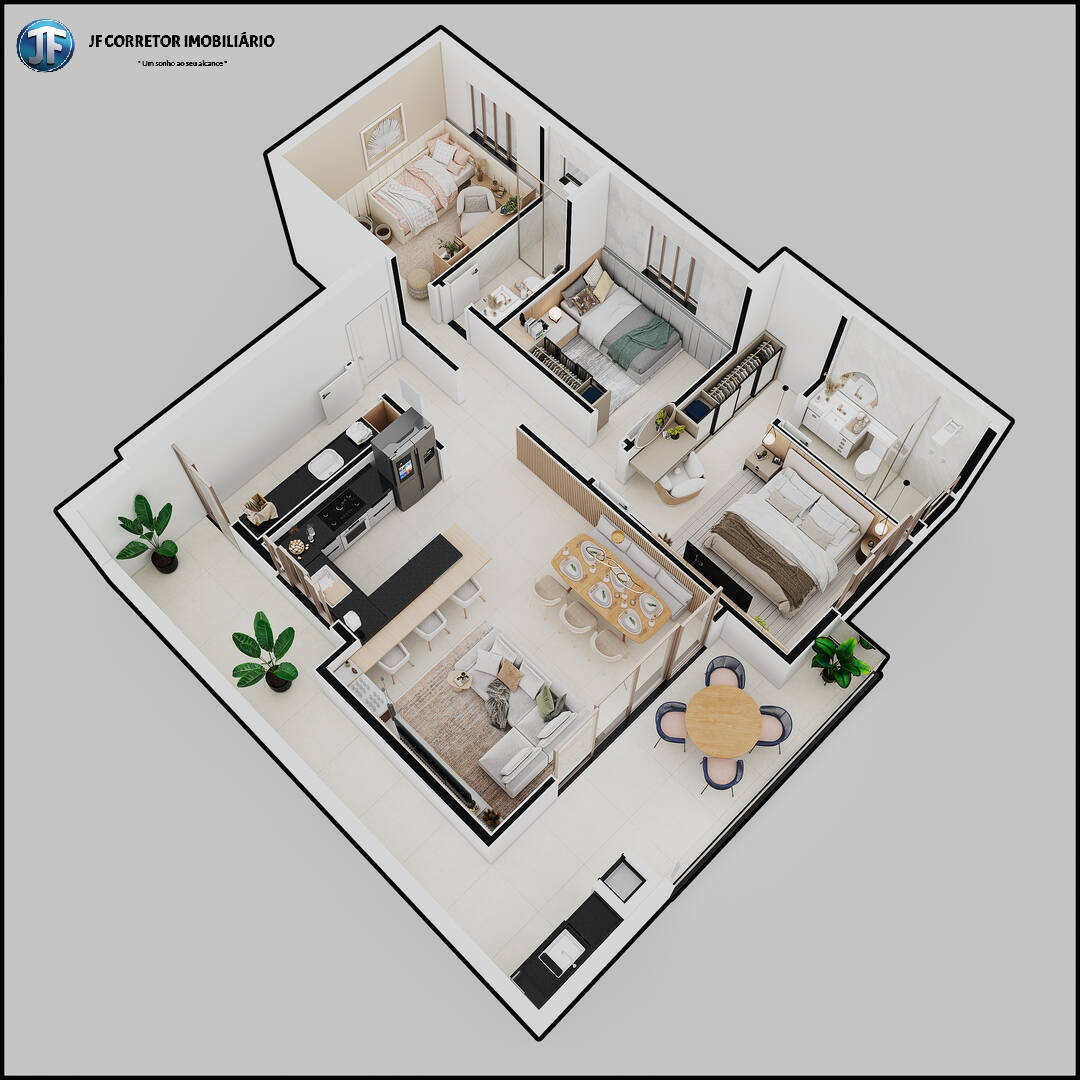 Apartamento à venda com 3 quartos, 103m² - Foto 13