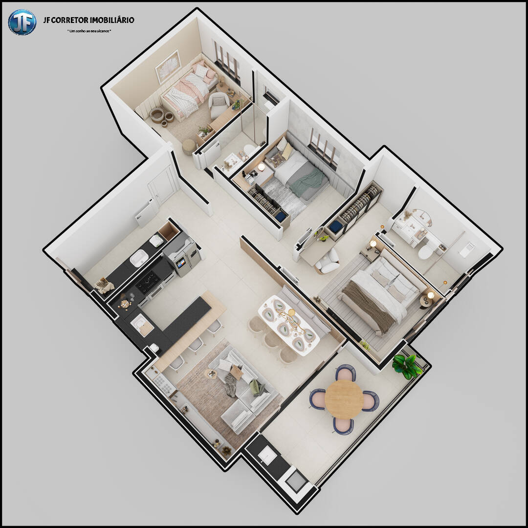 Apartamento à venda com 3 quartos, 103m² - Foto 14